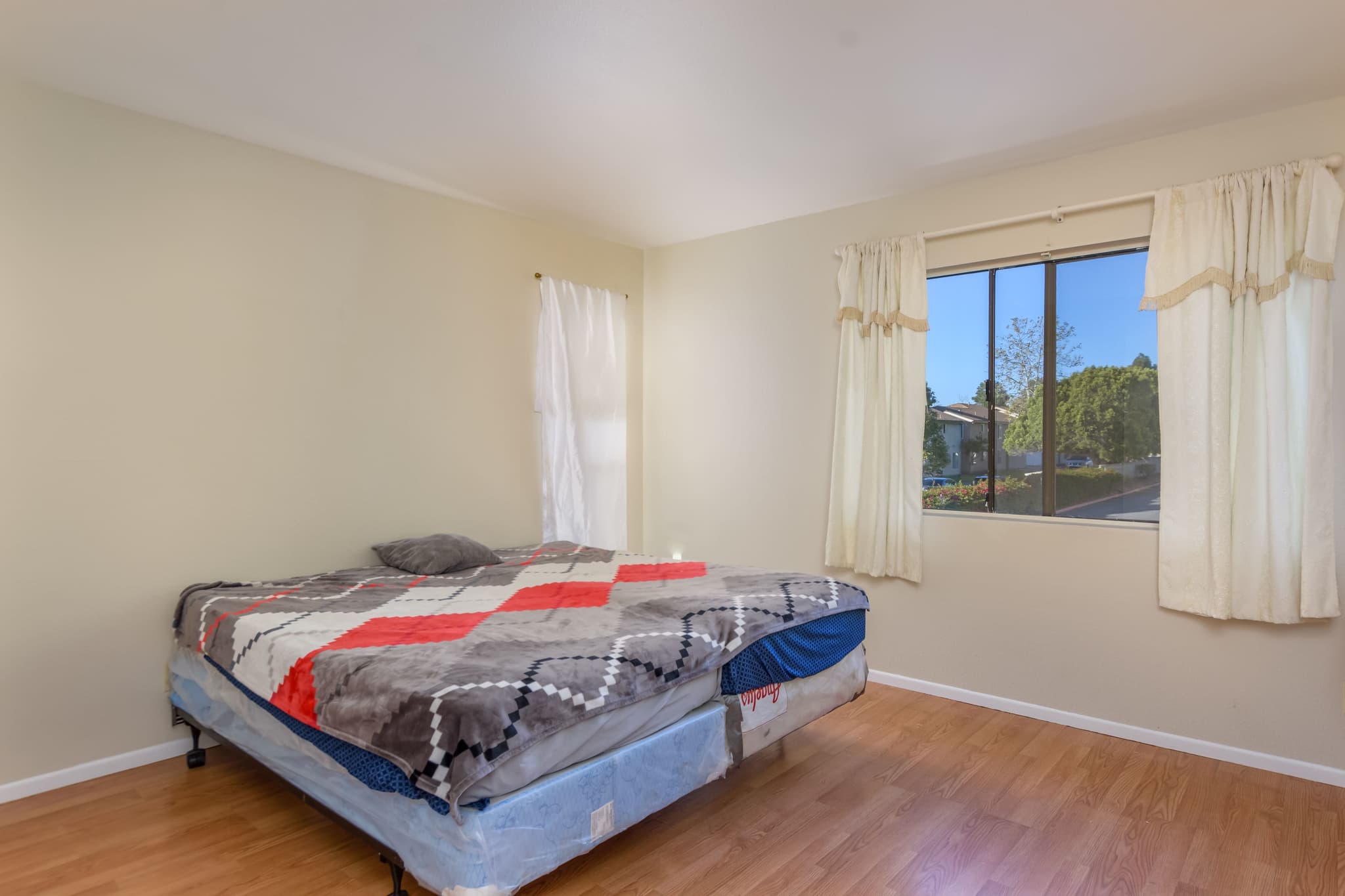 Living room before AI makeover