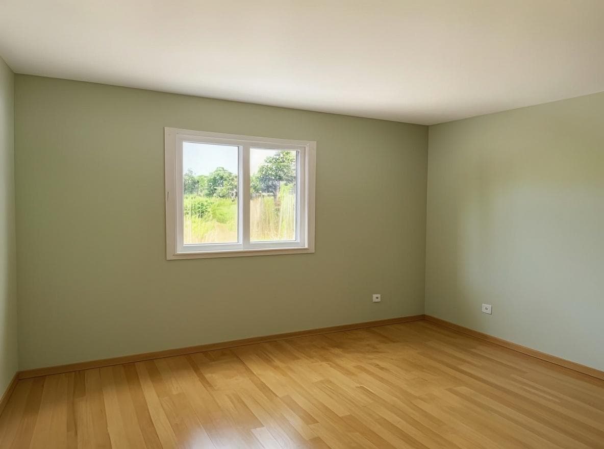 Clean space with objects removed