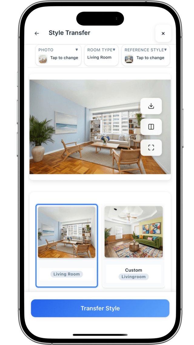 Style transfer on iPhone
