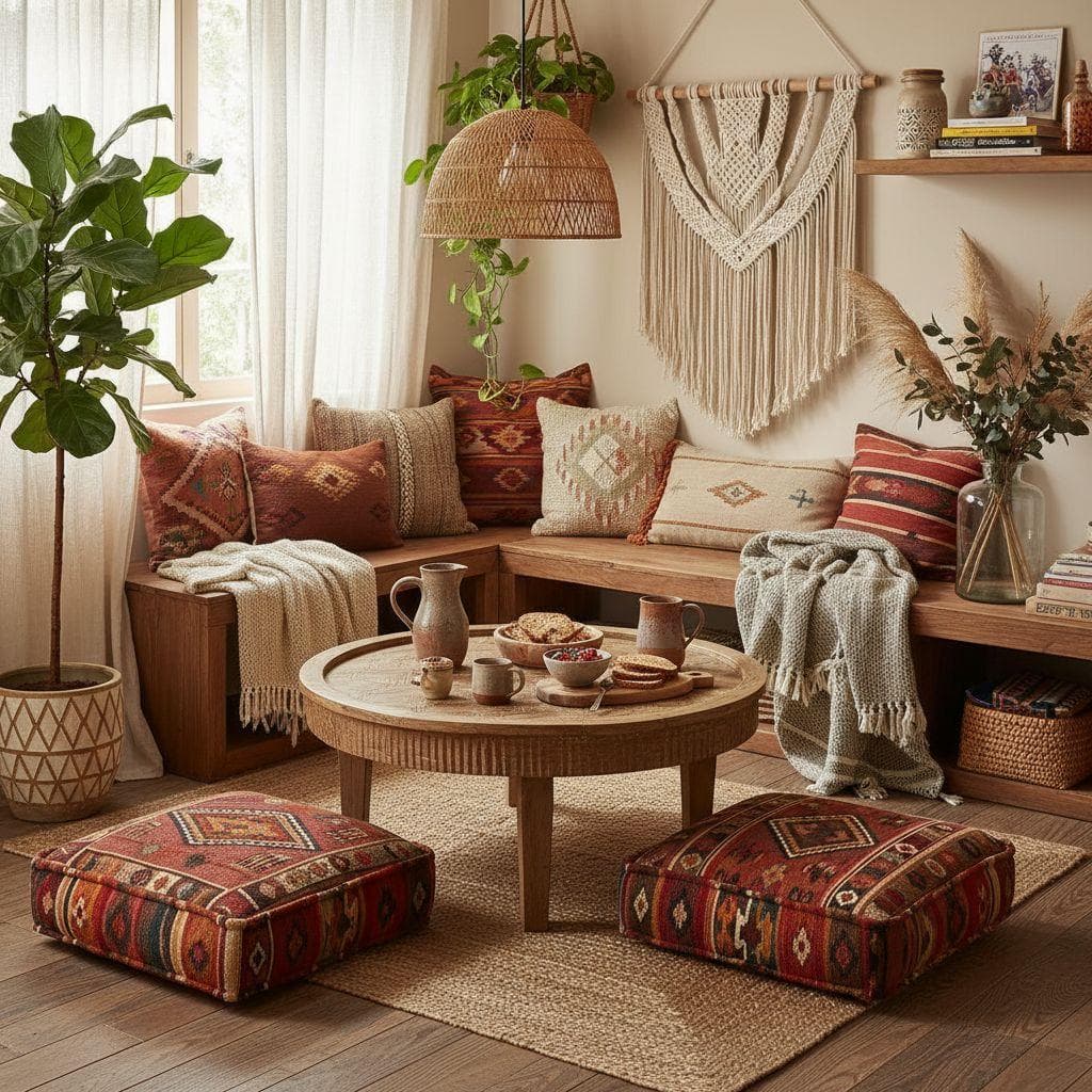 Bohemian Home Cafe design