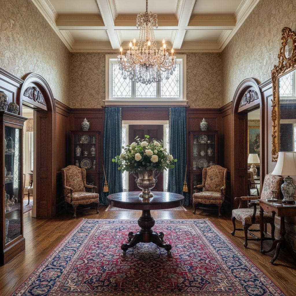 Traditional Foyer design