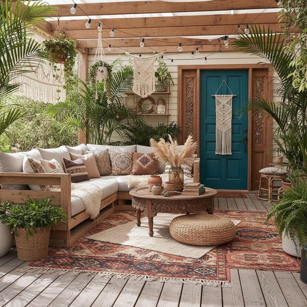 Bohemian Front Porch design