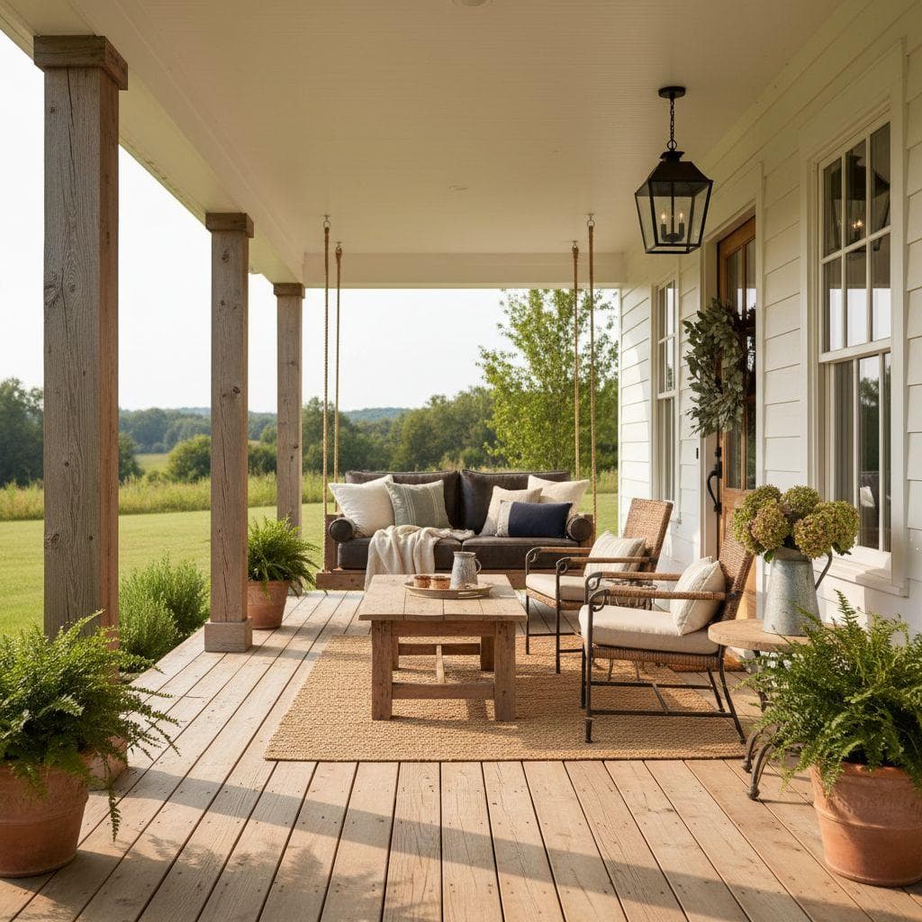 Farmhouse Front Porch design