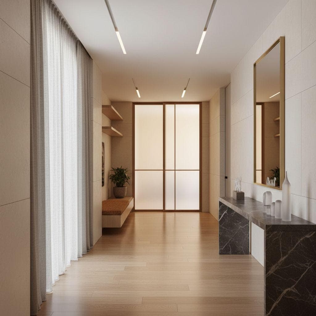Modern Hallway design