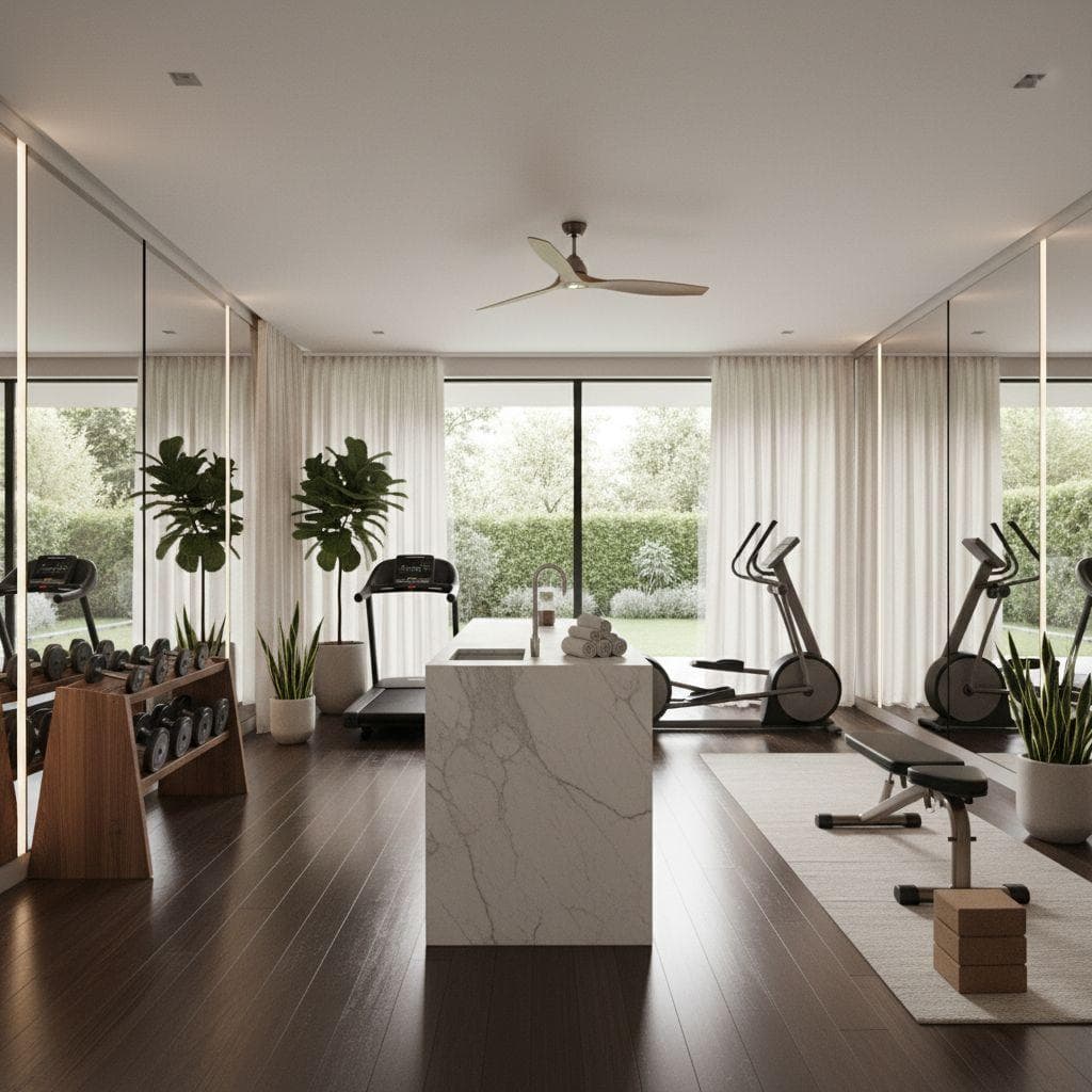 Home Gym interior design