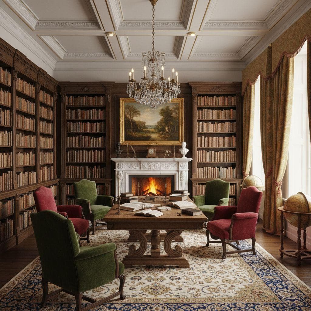 Library interior design