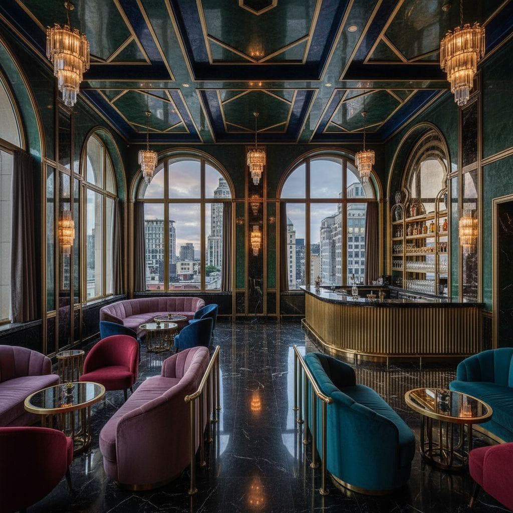 Art Deco Lounge design