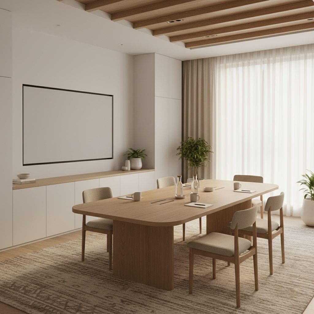 Minimalist Meeting Room design