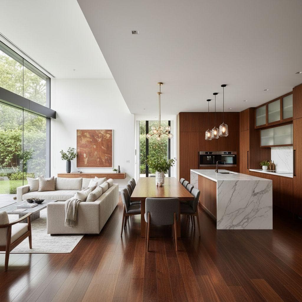 Modern Open Plan Living design