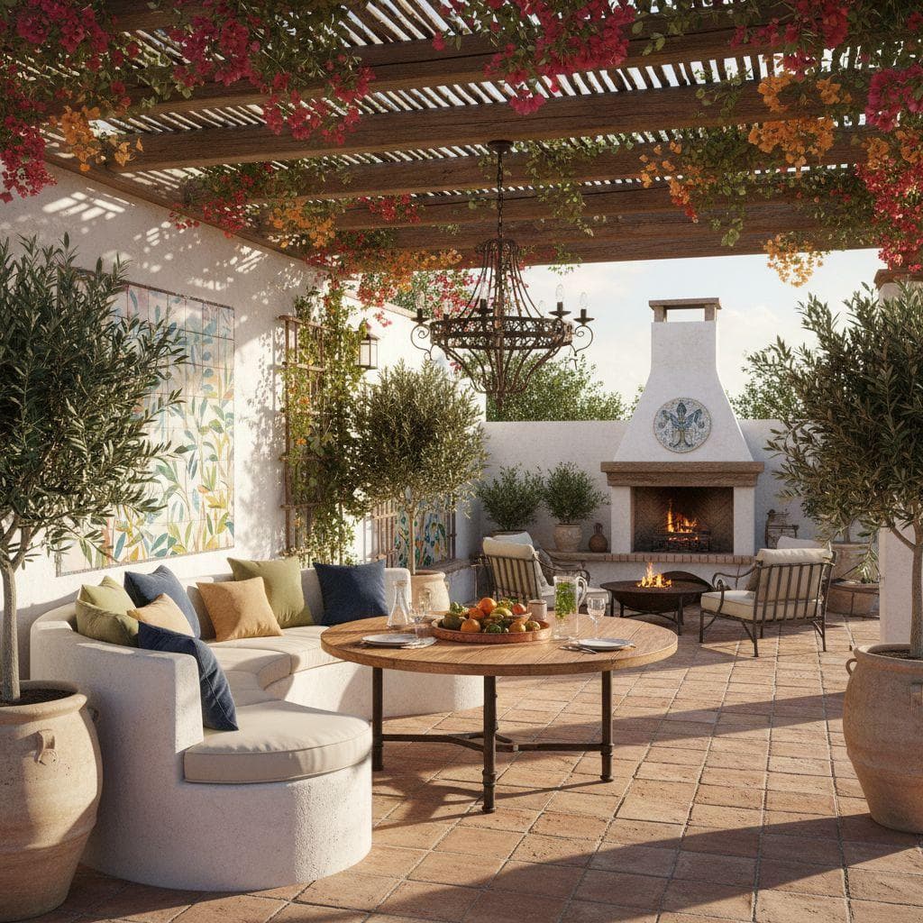Patio interior design