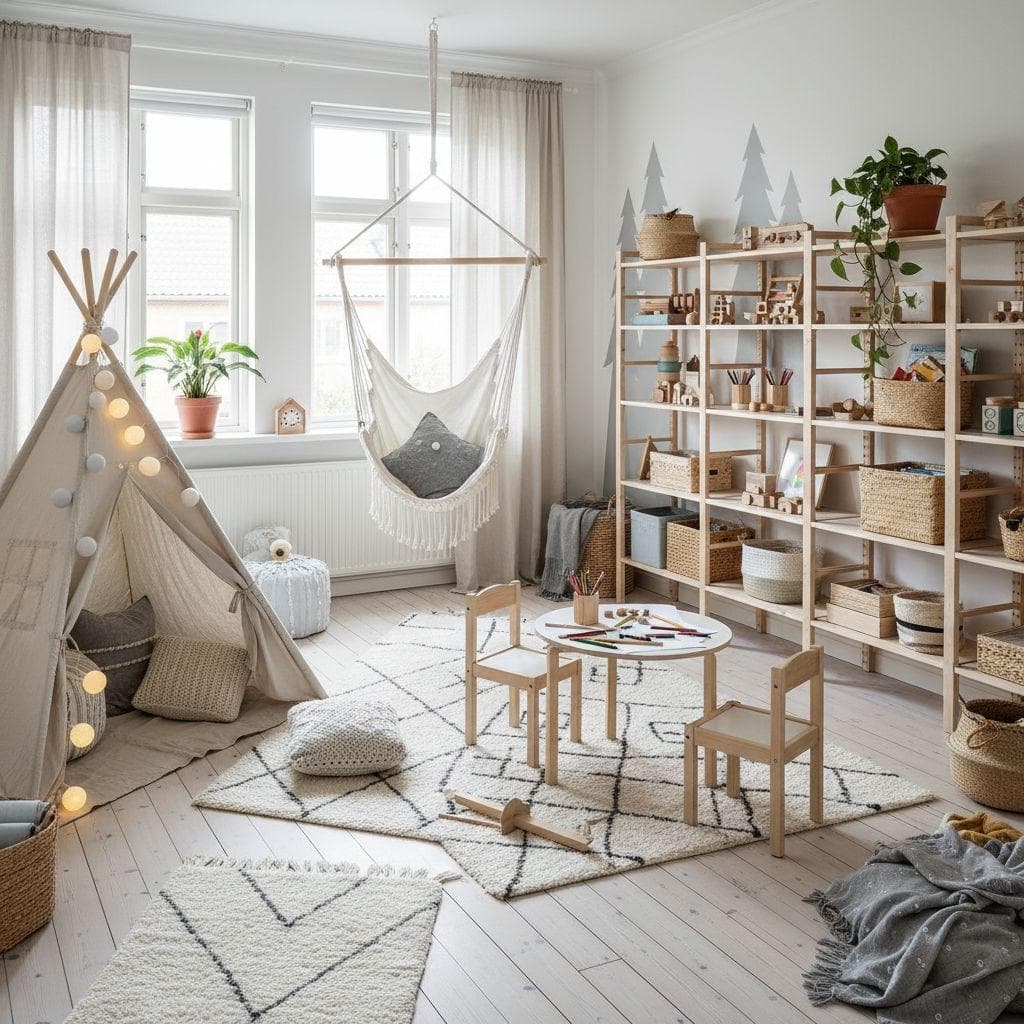 Playroom interior design