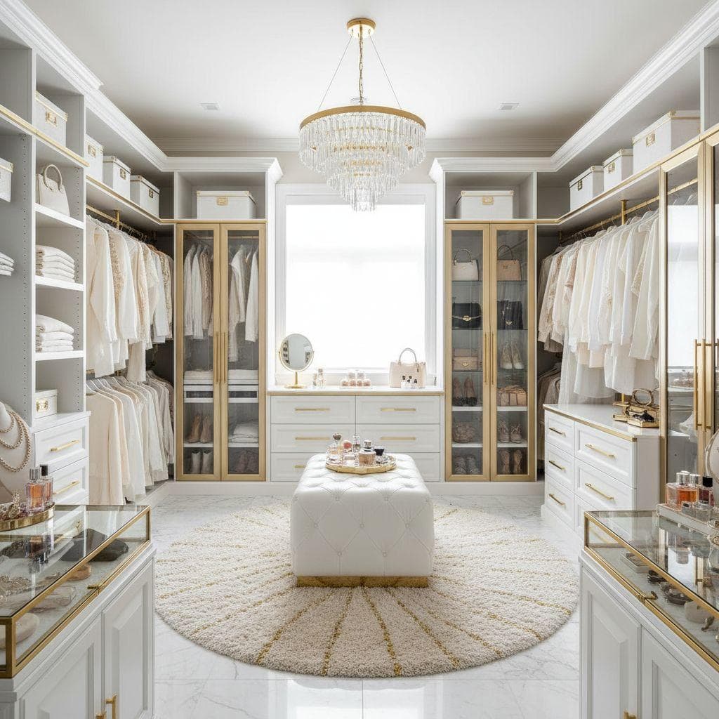 Walk-in Closet interior design