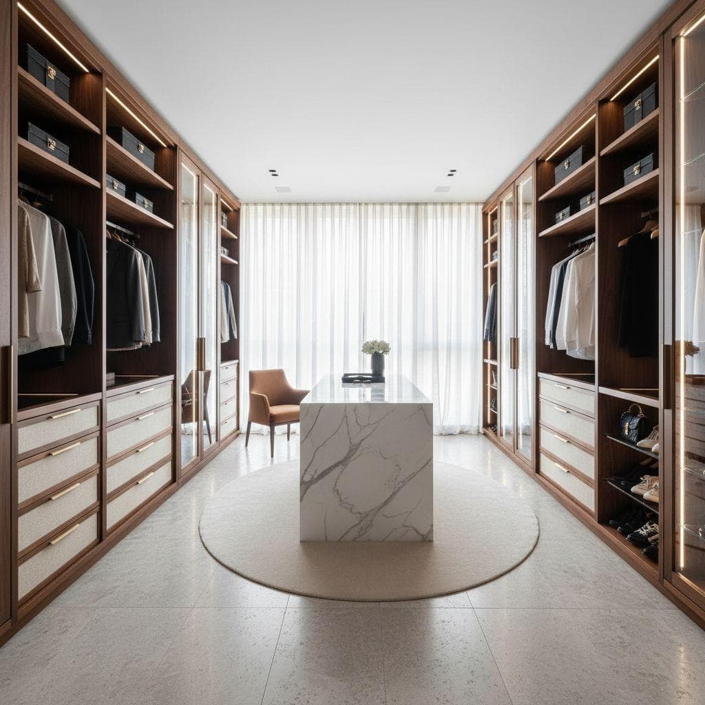 Modern Walk-in Closet design