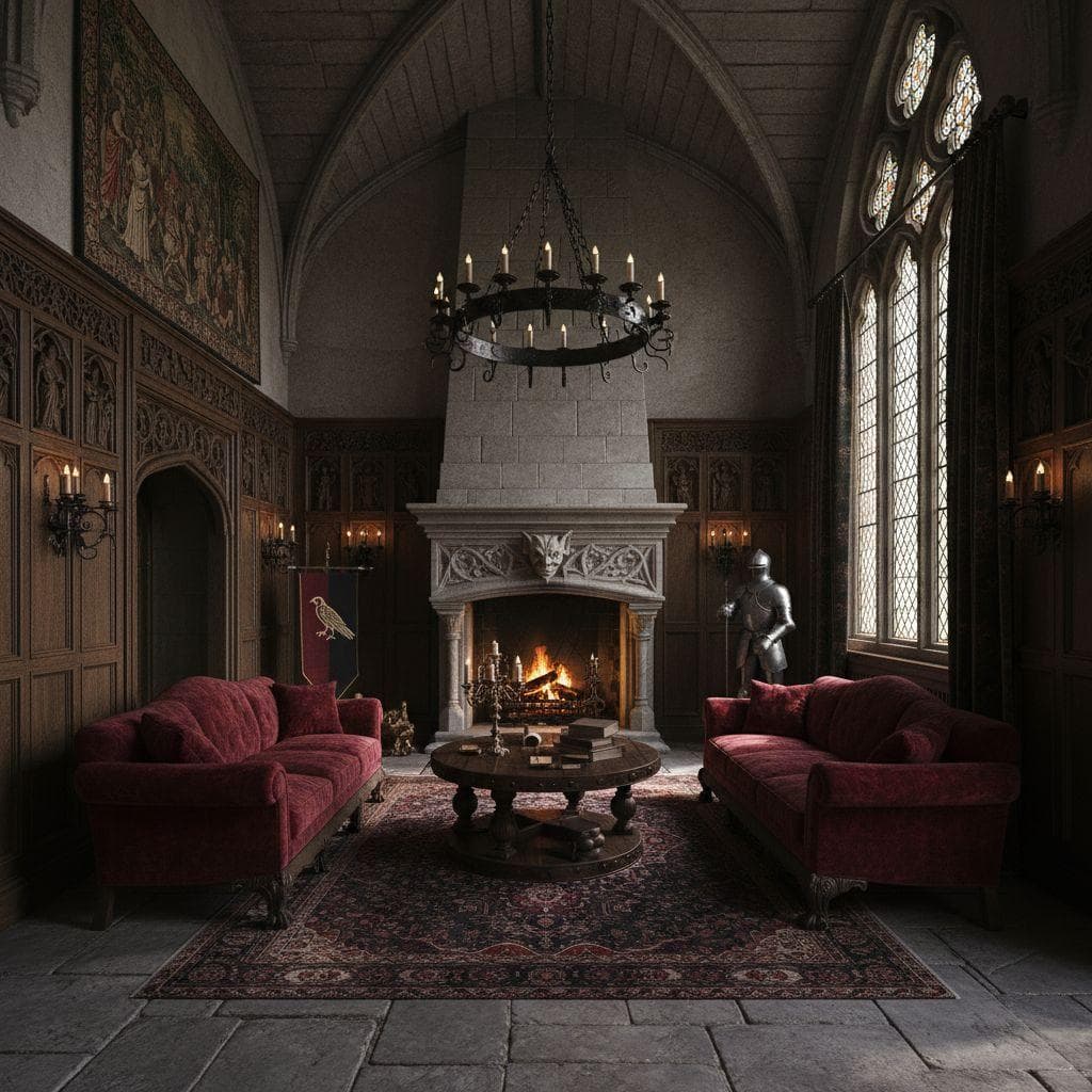 Gothic interior design