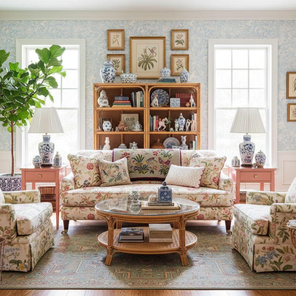 Grandmillennial interior design