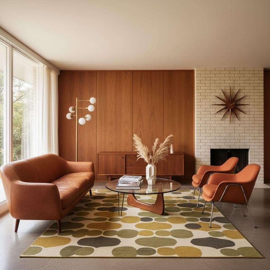 Mid-century modern style