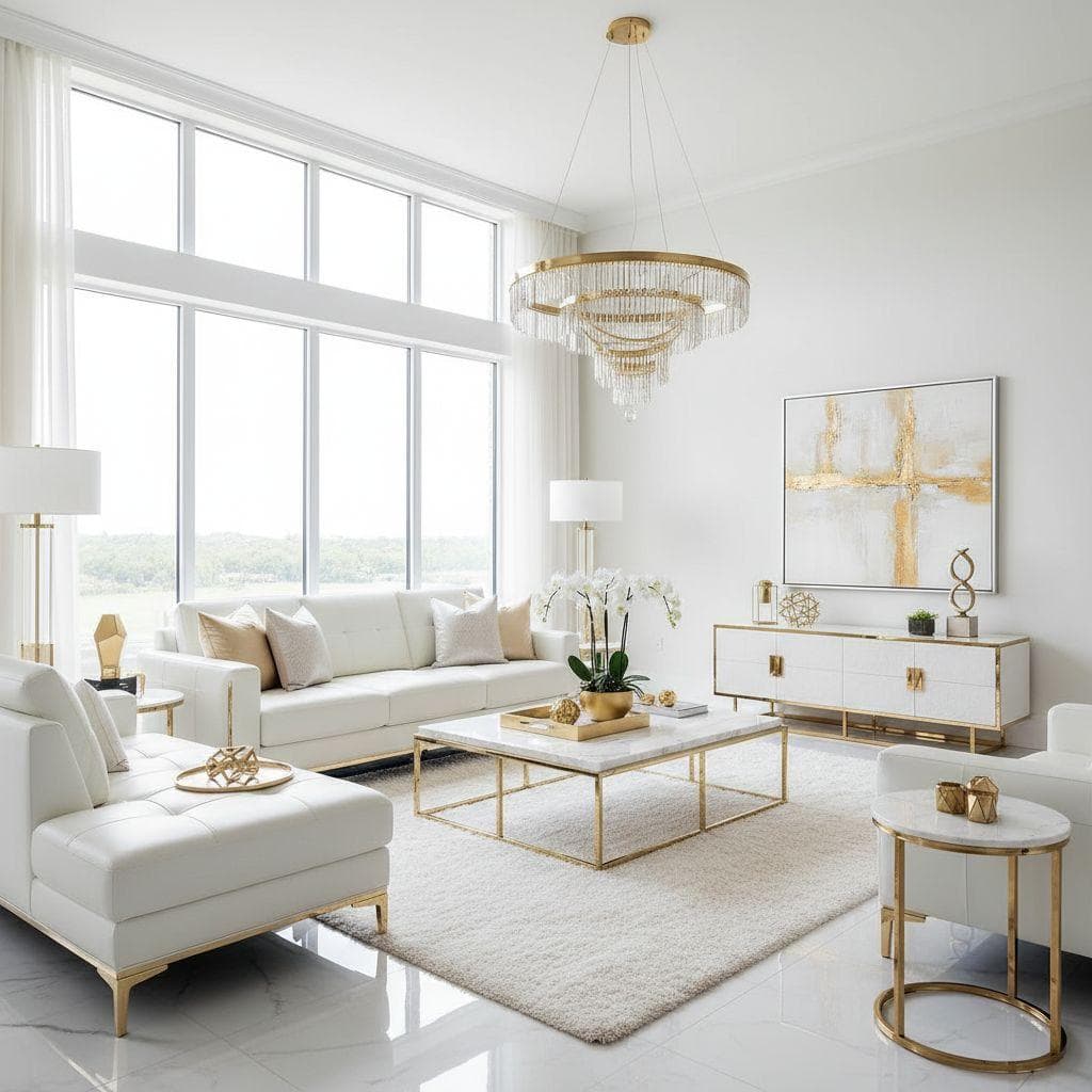 Modern Glam interior design