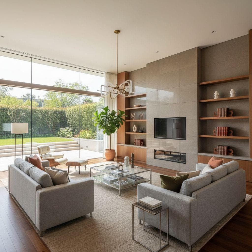 Modern interior design style