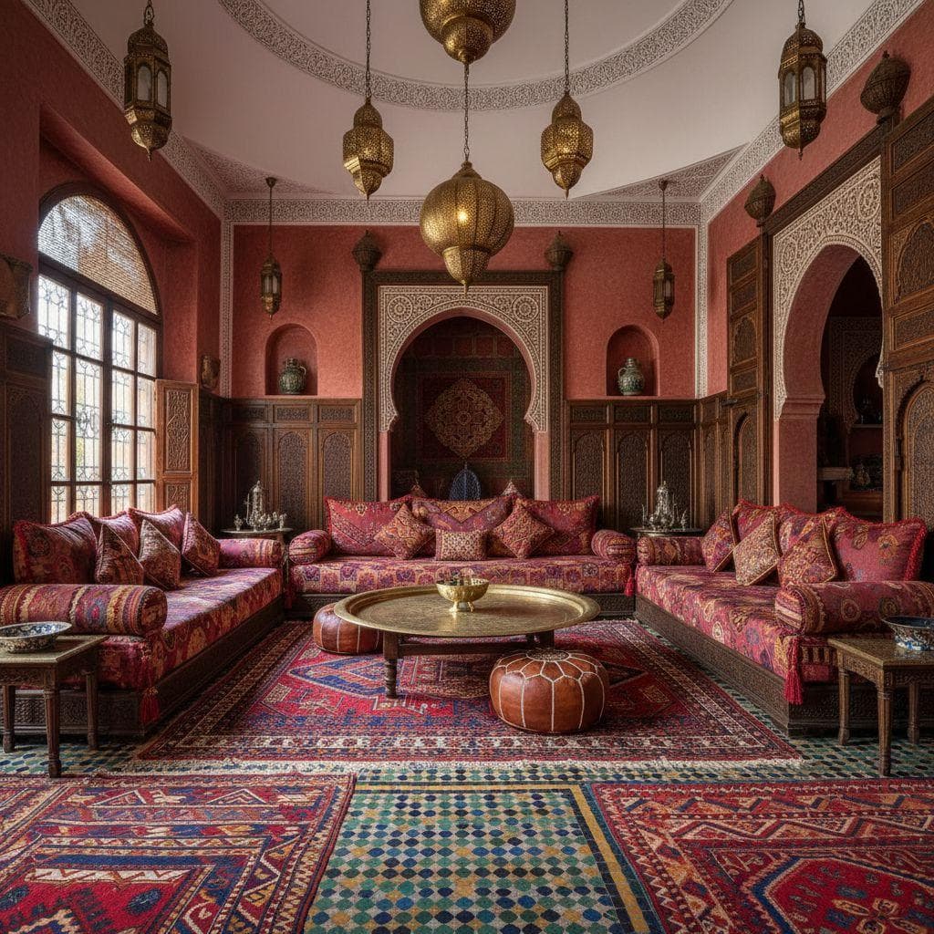 Moroccan interior design