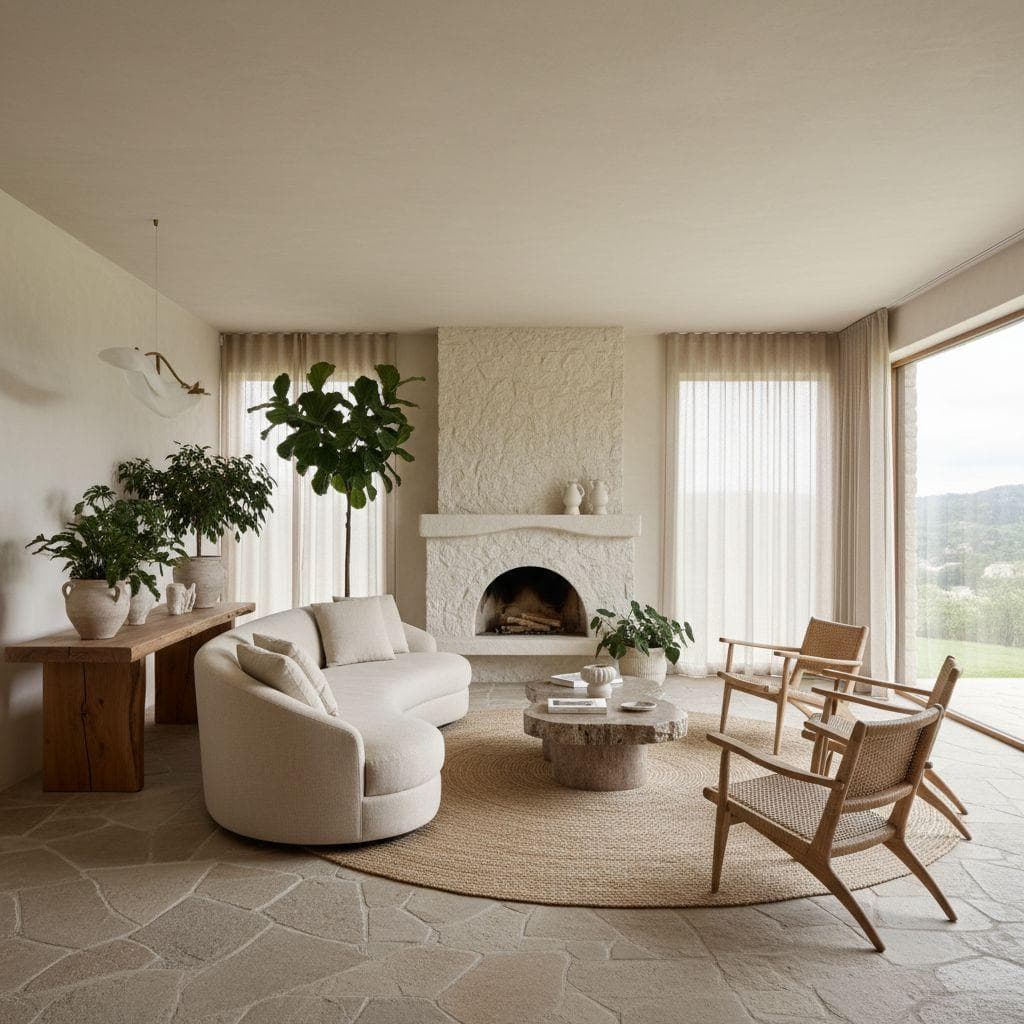 Organic Modern interior design