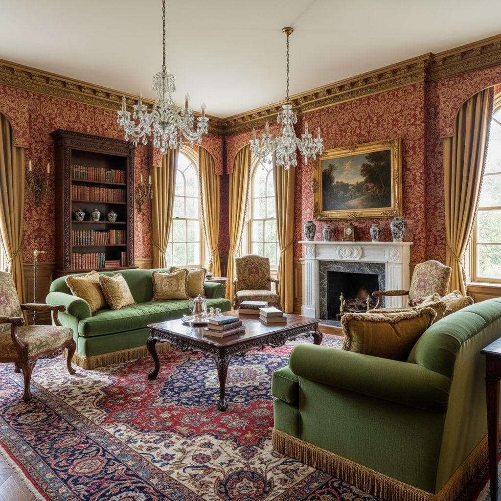 Traditional interior design style