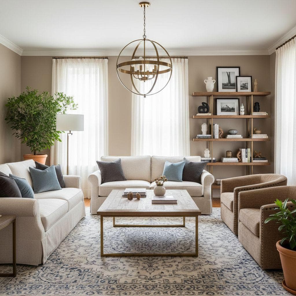 Transitional interior design